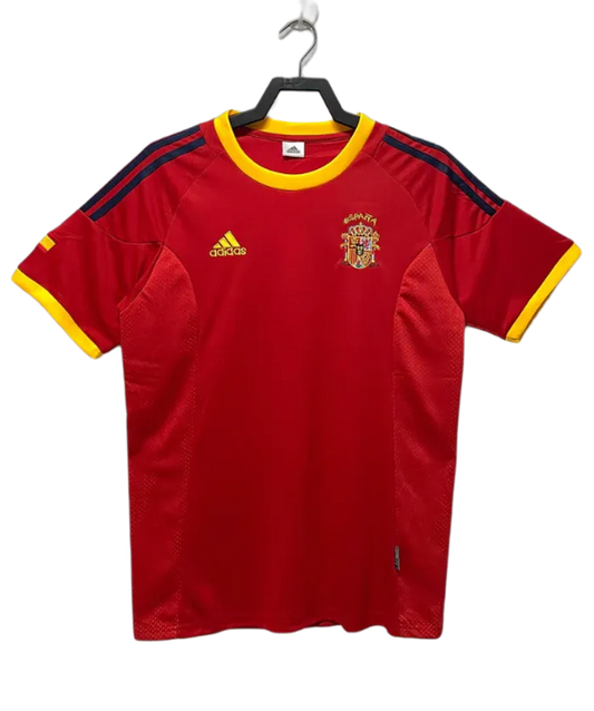 Camisola Espanha 2002 I Casa - Versão Retro