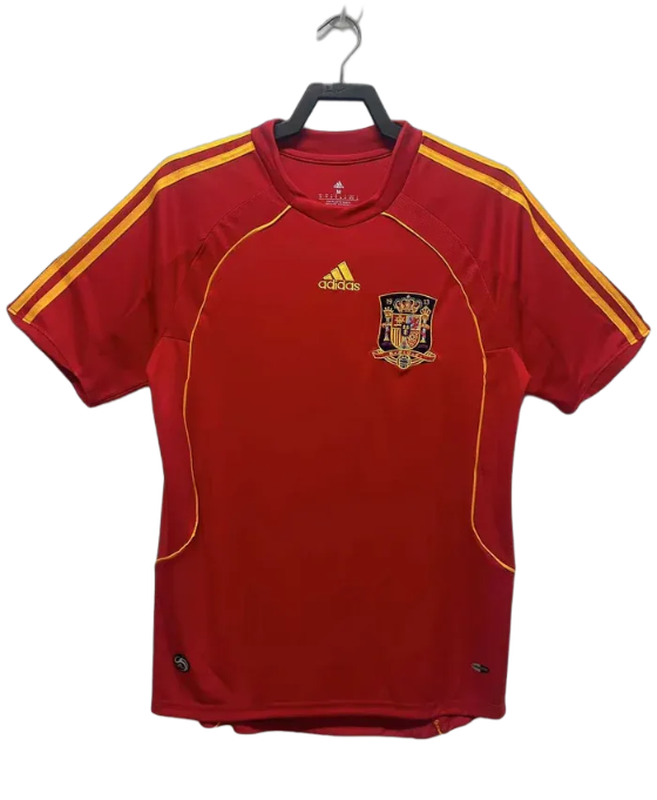 Camisola Espanha 2008 I Casa - Versão Retro