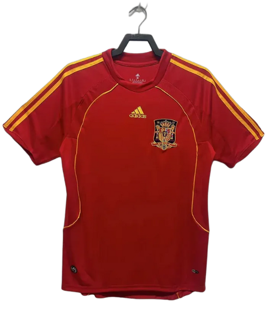 Camisola Espanha 2008 I Casa - Versão Retro