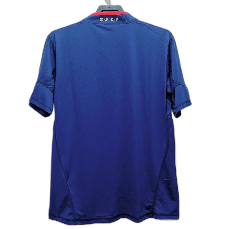 Camisola reserva da Espanha para a final da Copa do Mundo de 2010 - Versão retrô