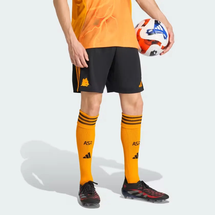 Shorts AS Roma 2025/26 Fora Torcedor
