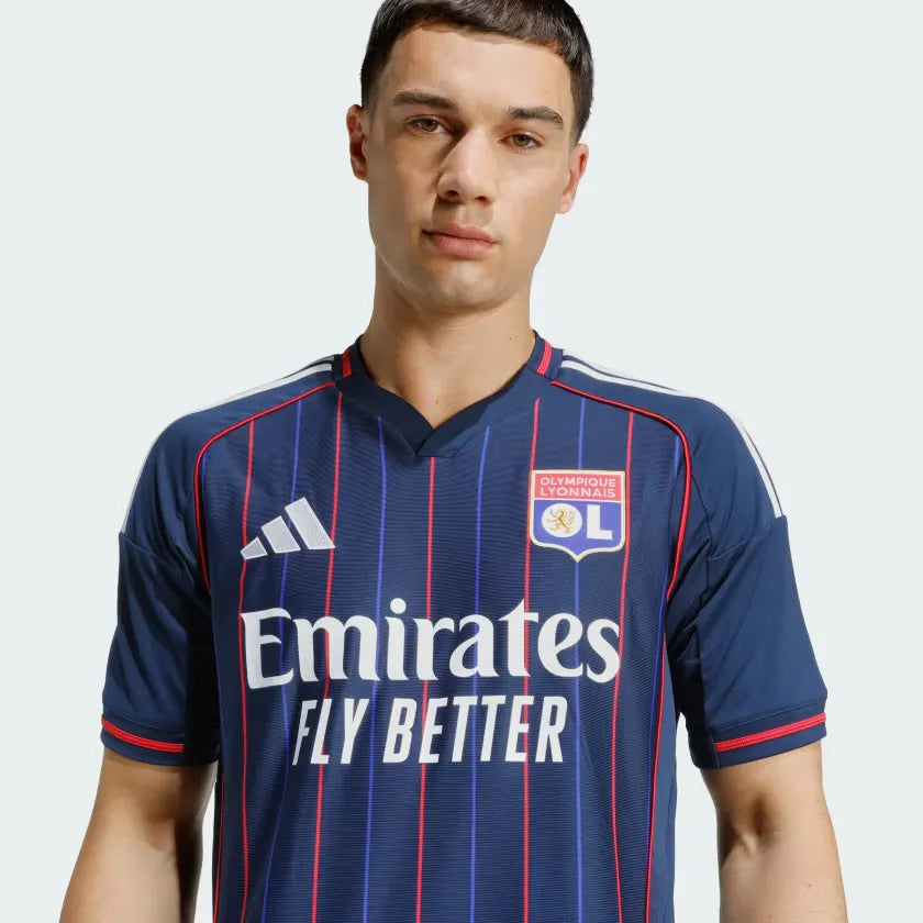 Camisola Olympique Lyonnais 2025/26 Fora Torcedor