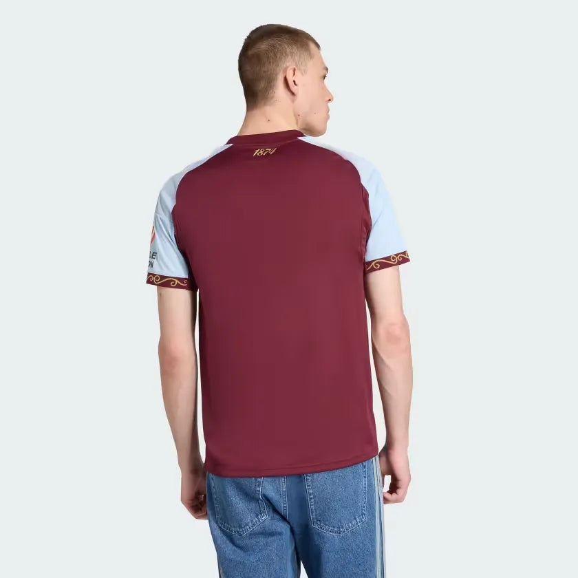 Camisola Aston Villa FC 2025/26 Casa Torcedor