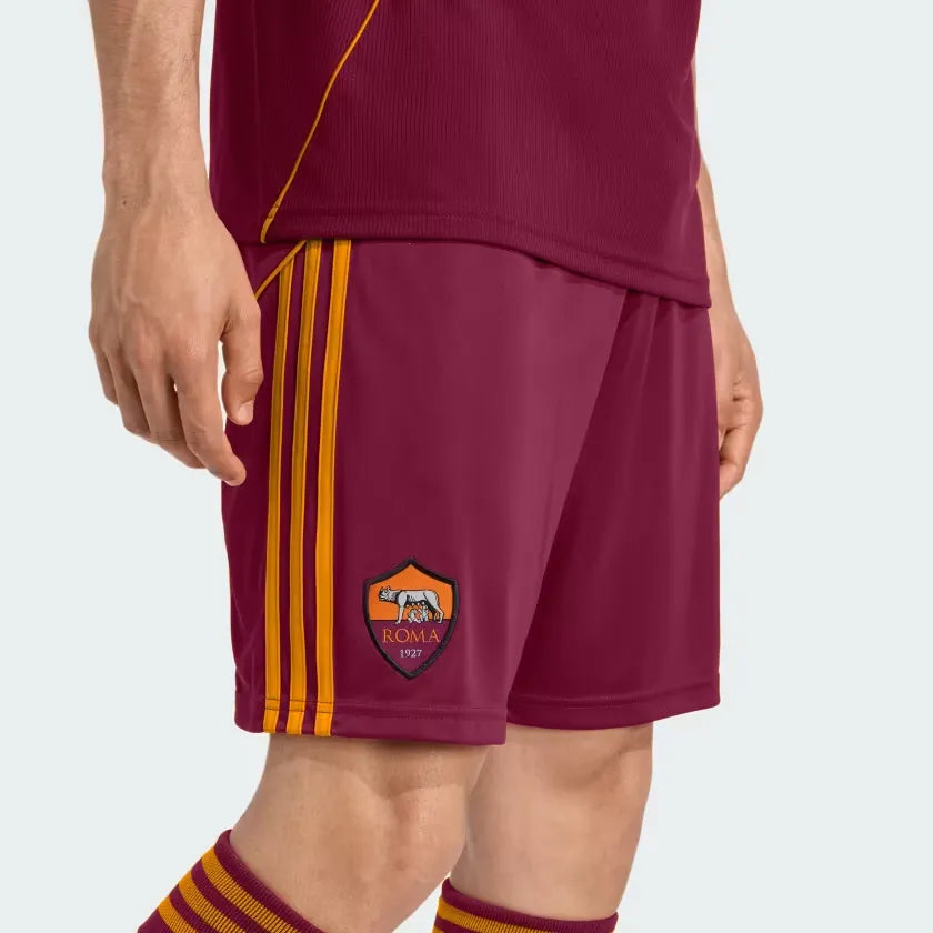 Shorts AS Roma 2025/26 Casa Torcedor