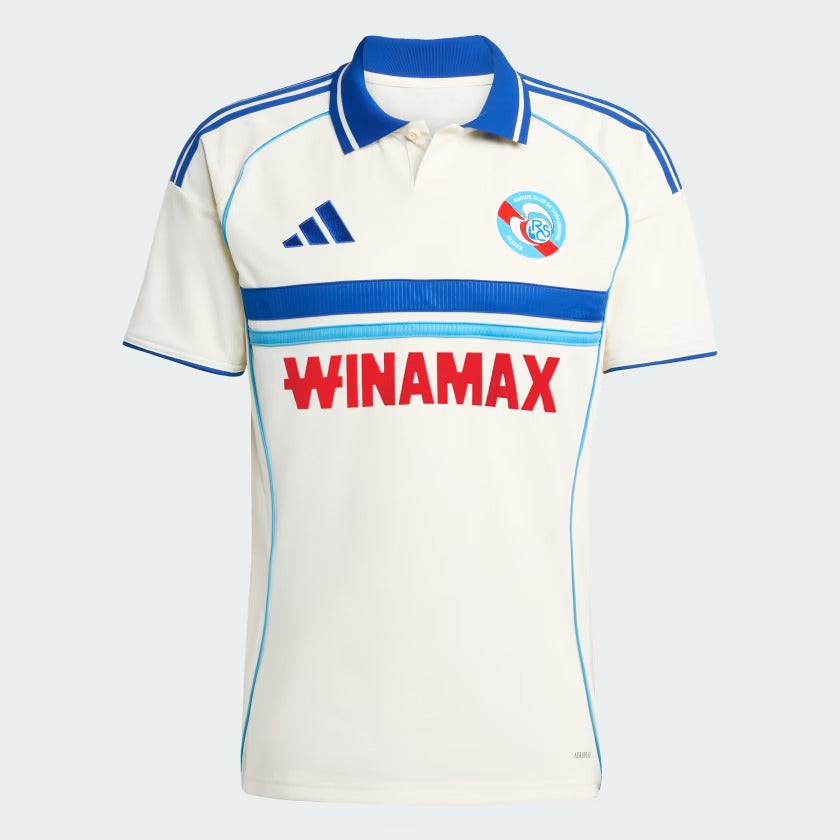 Camisola RC Strasbourg 2025/26 Casa Torcedor