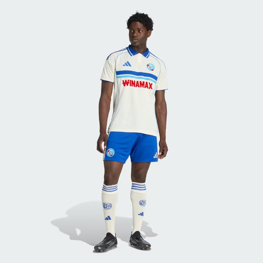 Camisola RC Strasbourg 2025/26 Casa Torcedor
