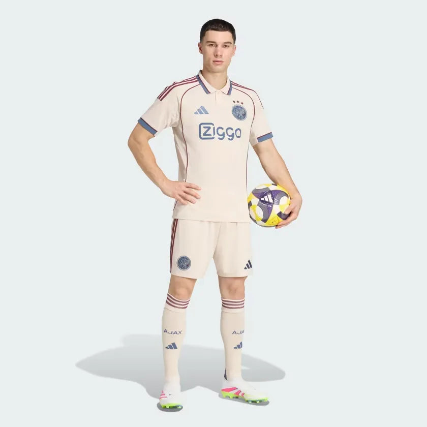 Shorts AFC Ajax 2025/26 Terceira Torcedor