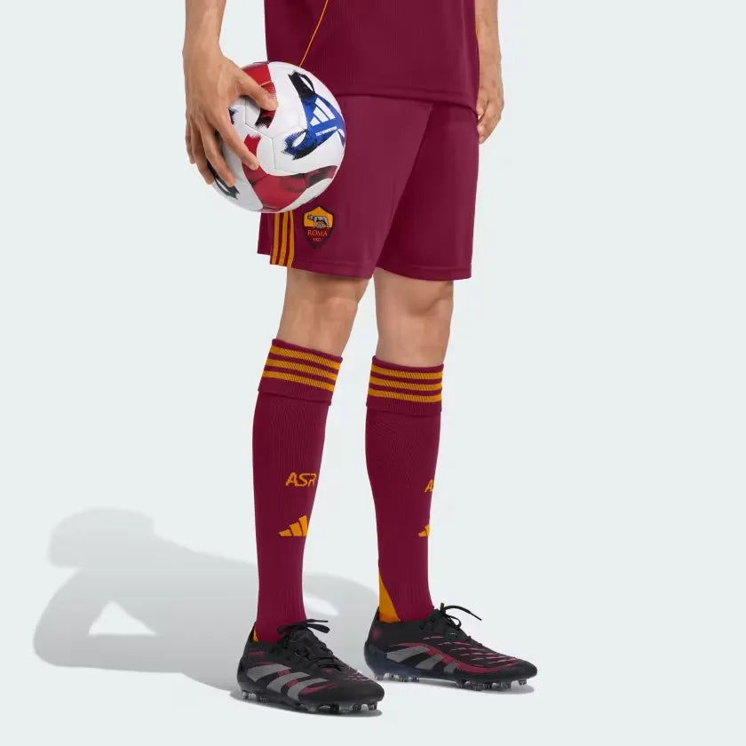 Shorts AS Roma 2025/26 Casa Torcedor